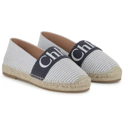 Striped canvas espadrilles