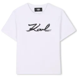T-shirt with sequins